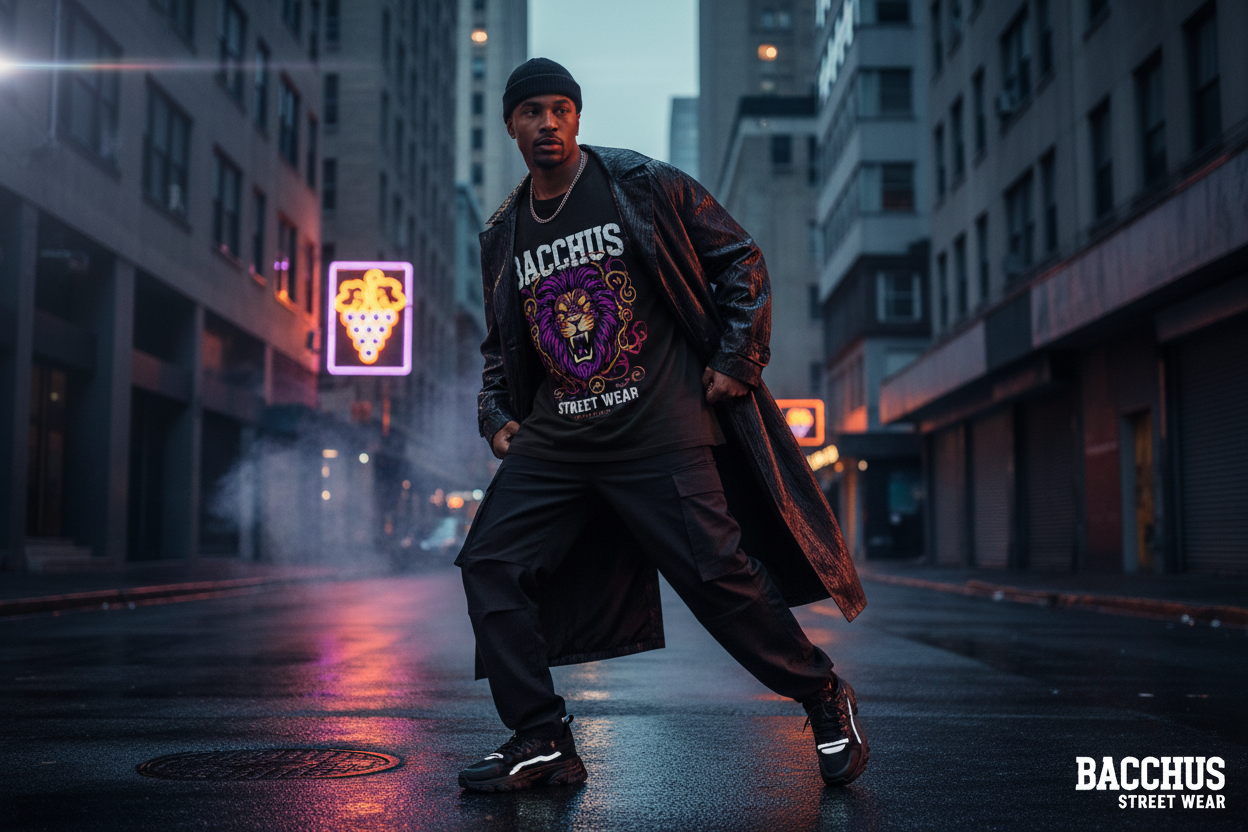 Bacchus street wear hero banner